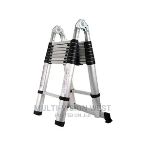 Extension Ladder With Aluminum Frame