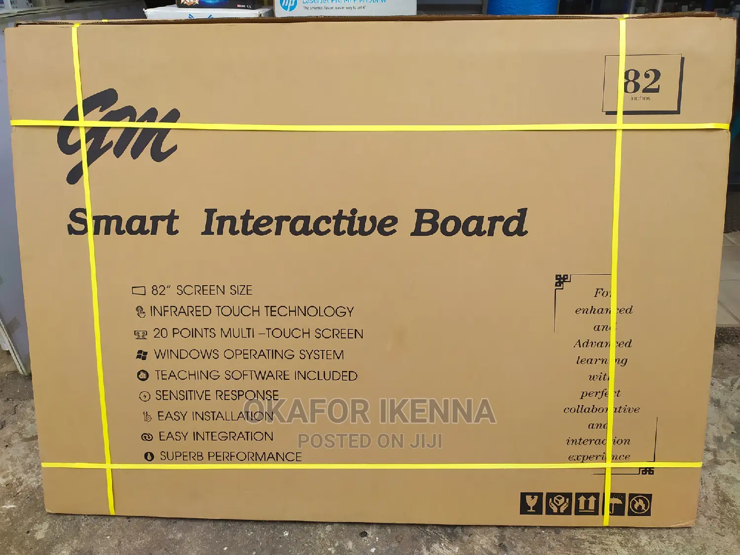82 Inches Smart Interactive Board