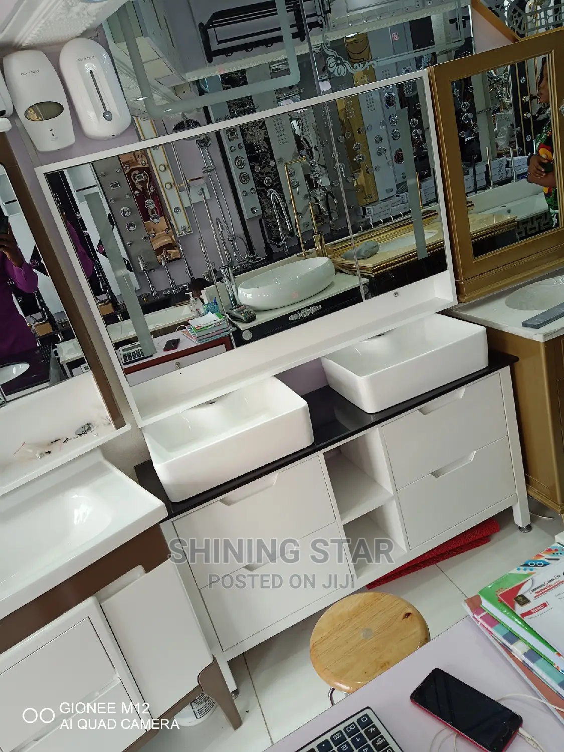Cabinet With LED Mirror