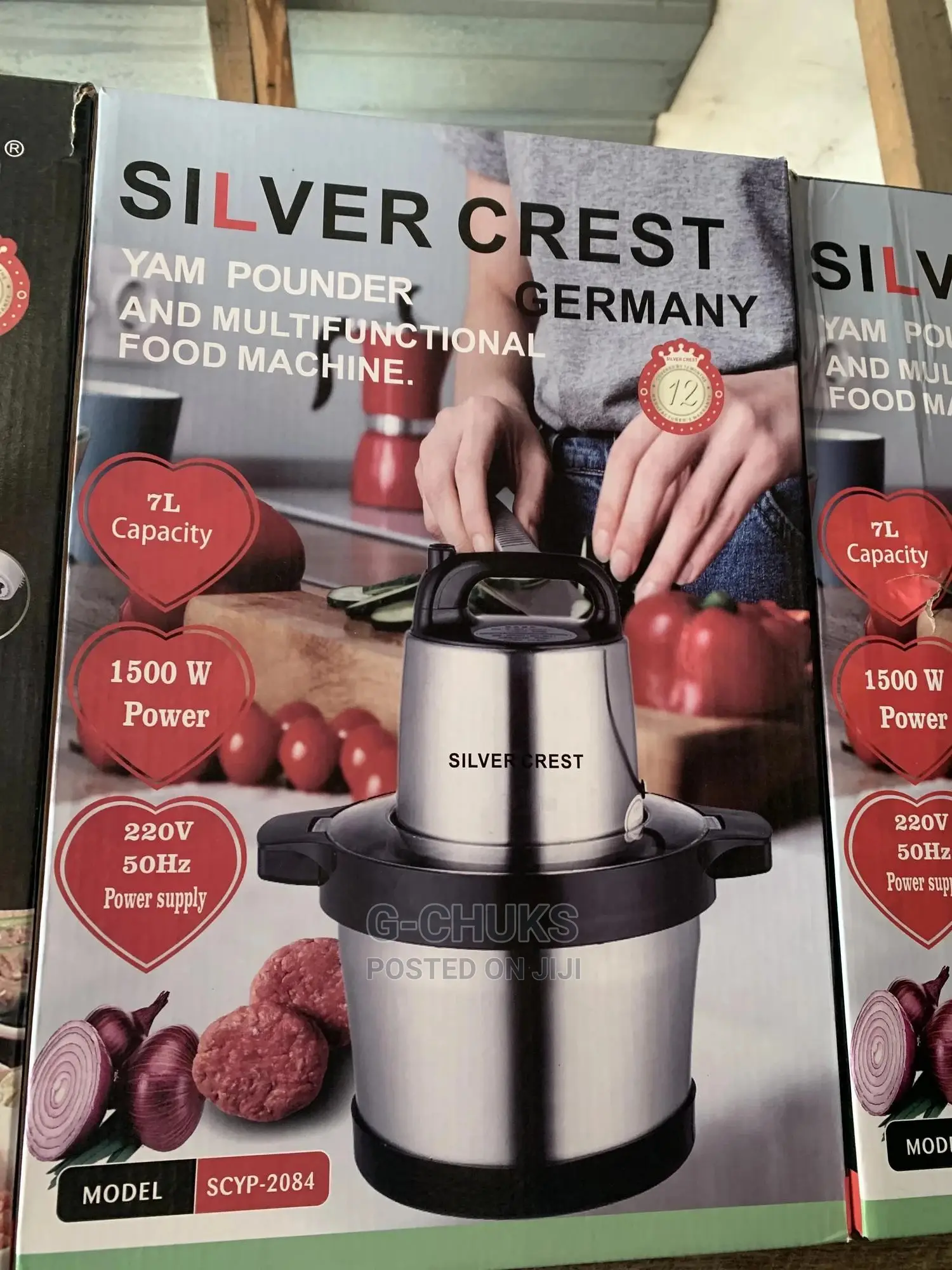 Silver Crest Yam Pounder and Multifunctional Machine7l Bowl