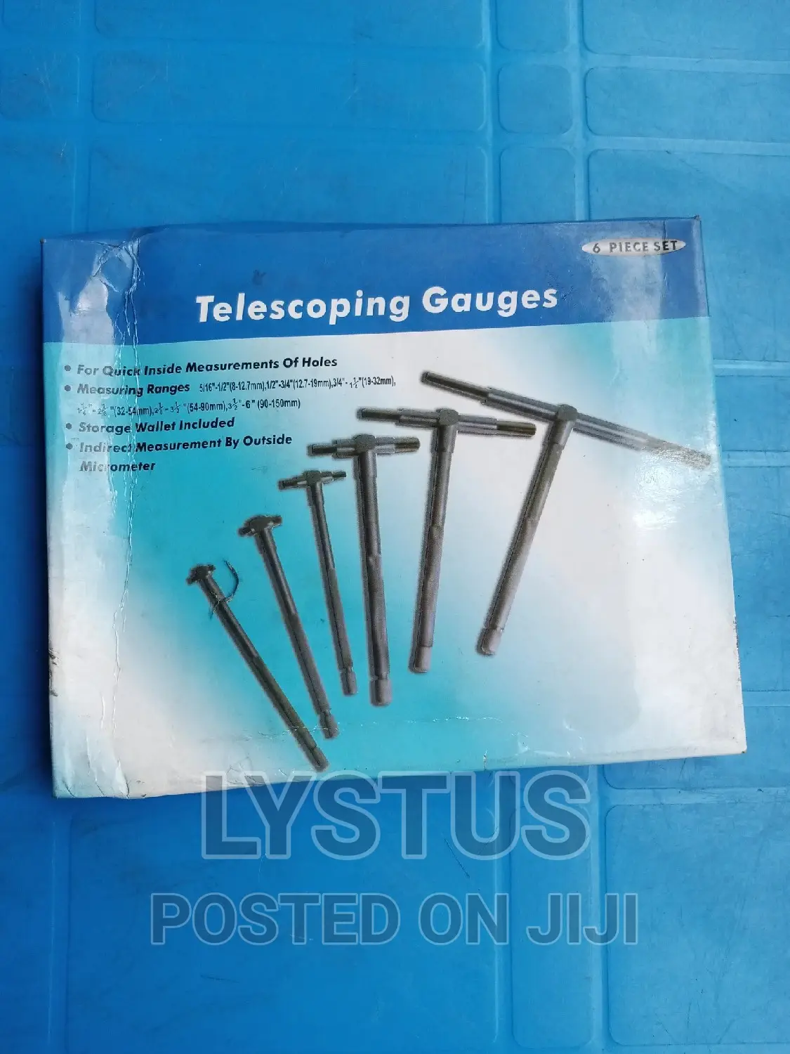 6 Pcs Telescoping Gauges