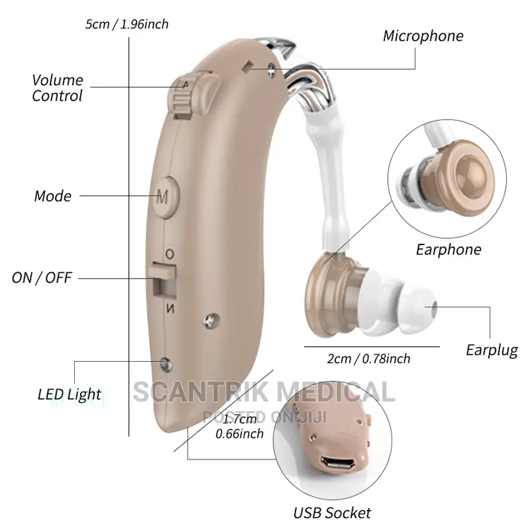 High Quality Rechargeable Hearing Aid