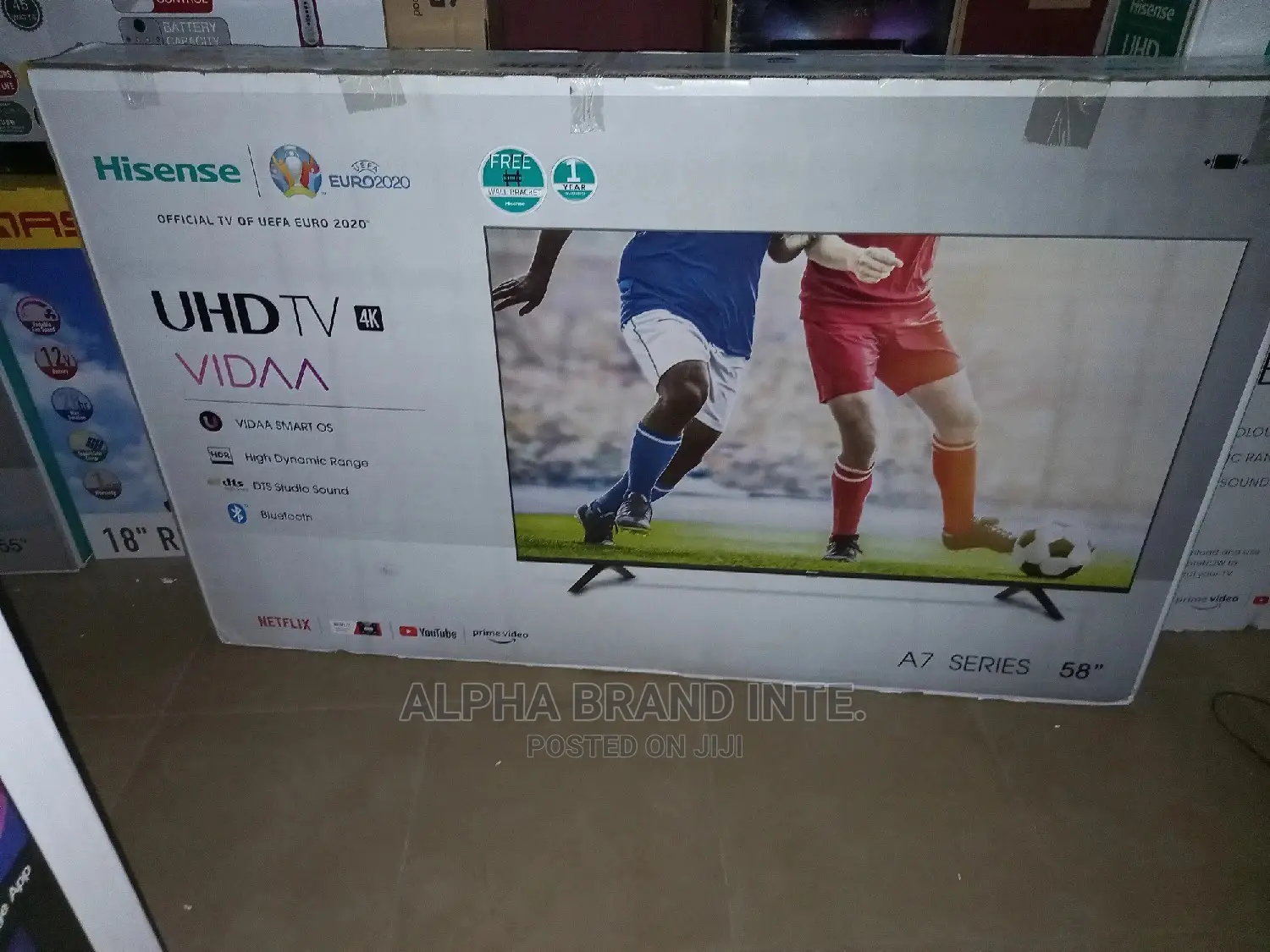 58" Hisense Uhd Smart Television