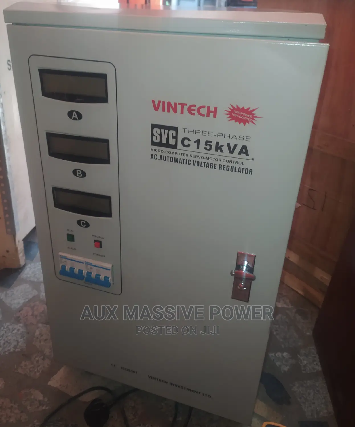 Vintech 15kva Central Stabilizer