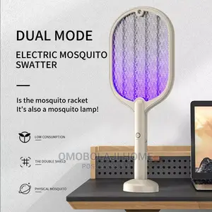 Photo - Dual Mode Rechargeable Mosquito Swatter Bat / Mosquito Lamp