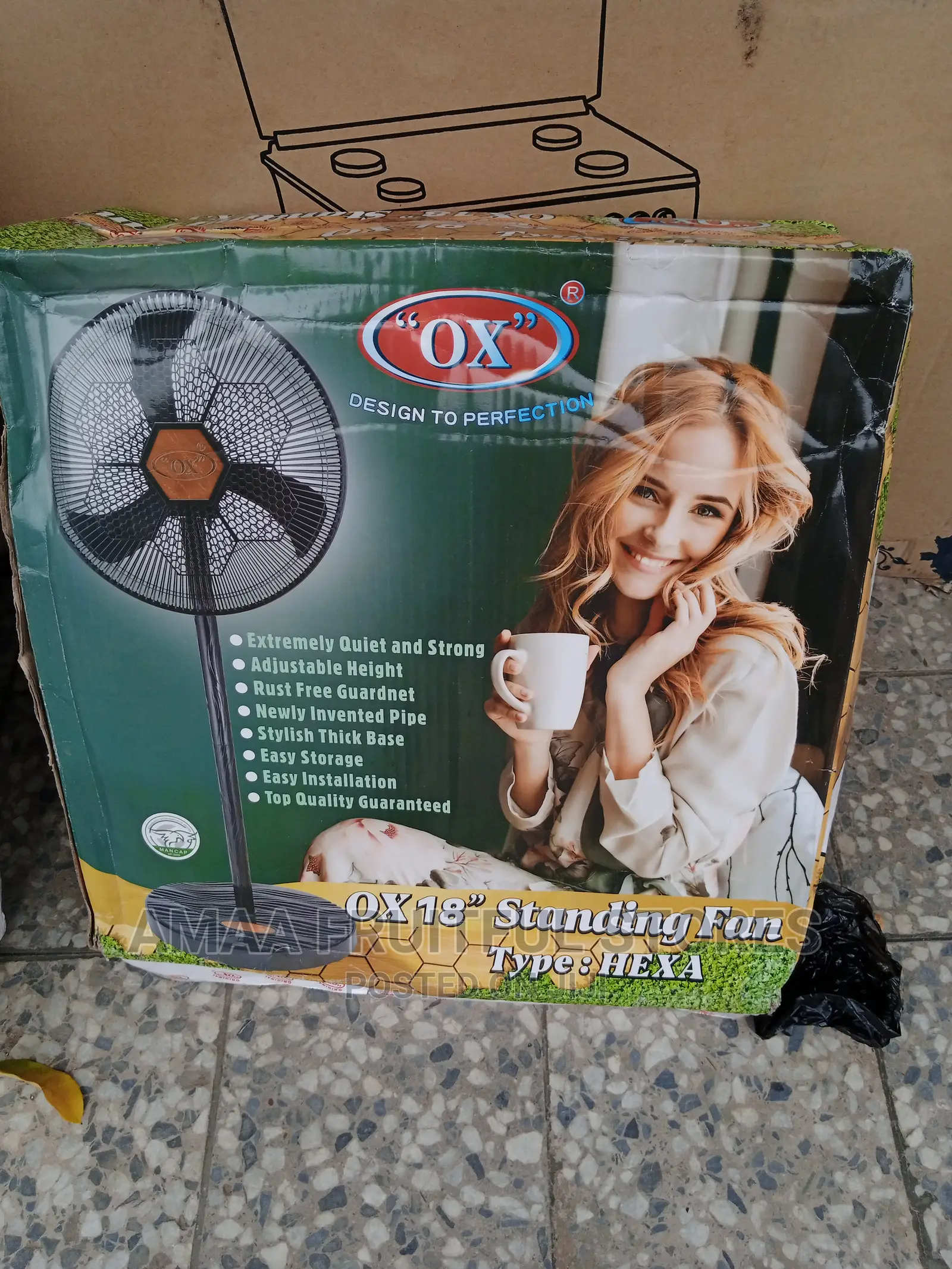 Ox Standing Fan