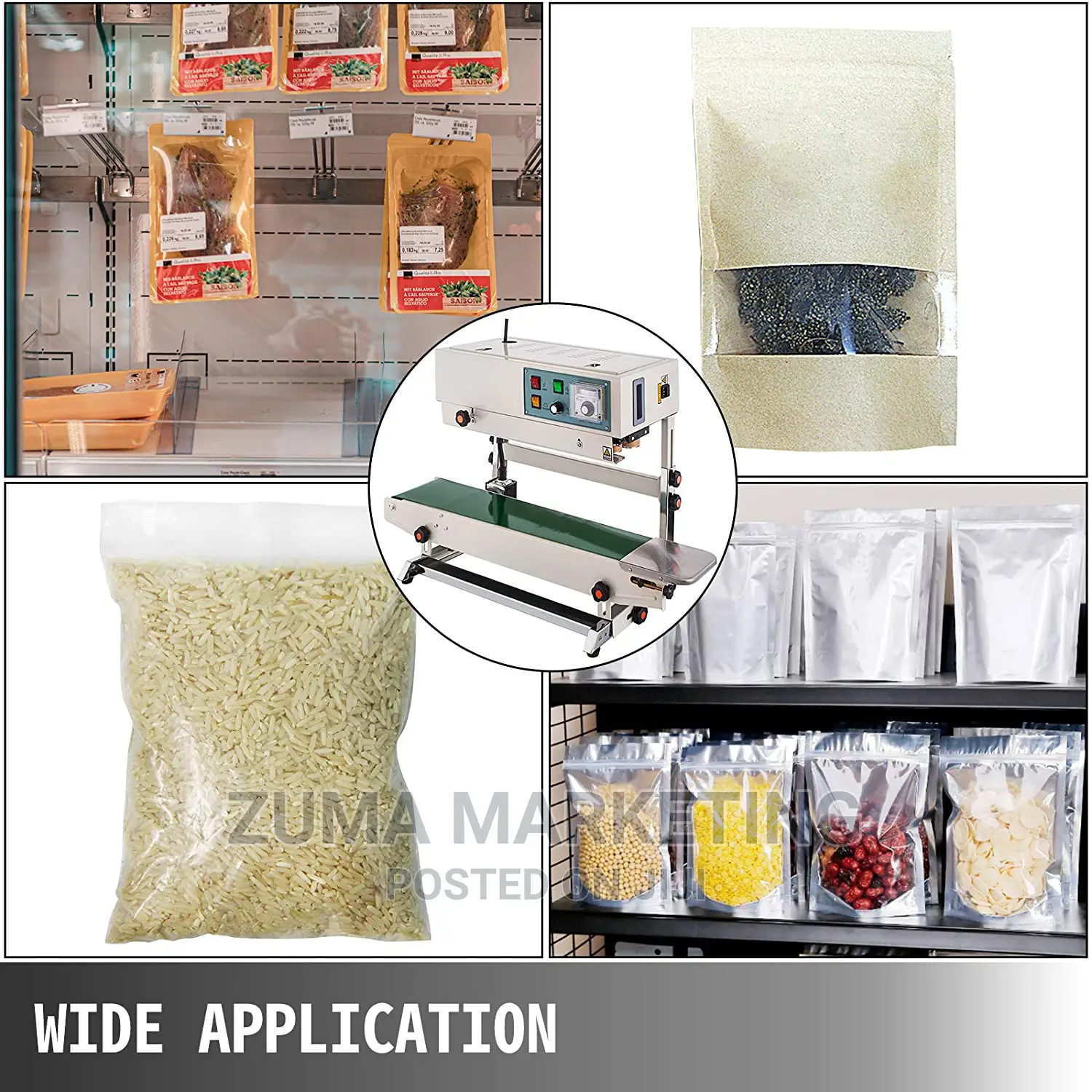 Continuous Band Sealer(Stainless Steel)