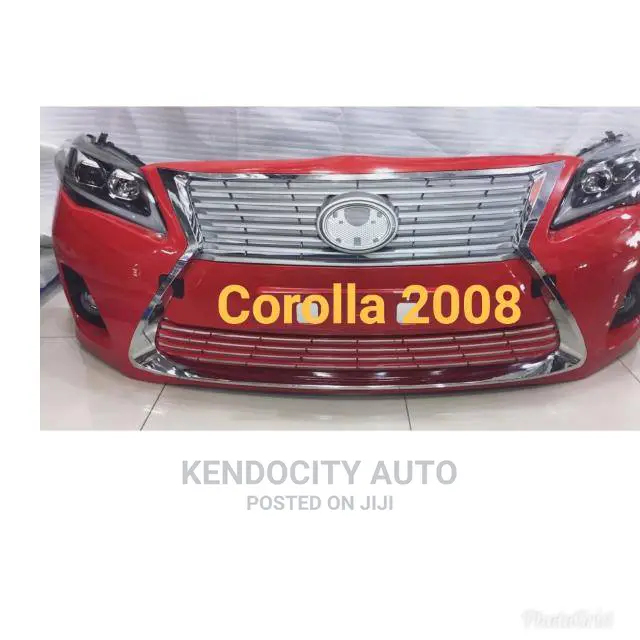 Corolla Bumper and Headlamp, 2008 Model