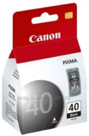 Canonpg-40 Black Ink Cartridge
