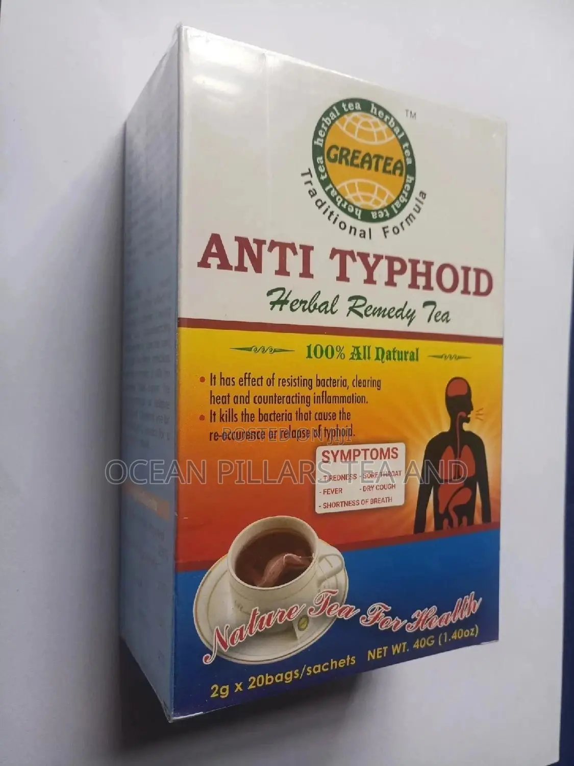 Anti Typhoid Remedy Herbs Tea