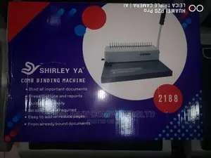 Shirley Comb Binding Machine – 2188