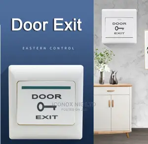 Dc12v Push Exit for Door Access Control Plastic Button
