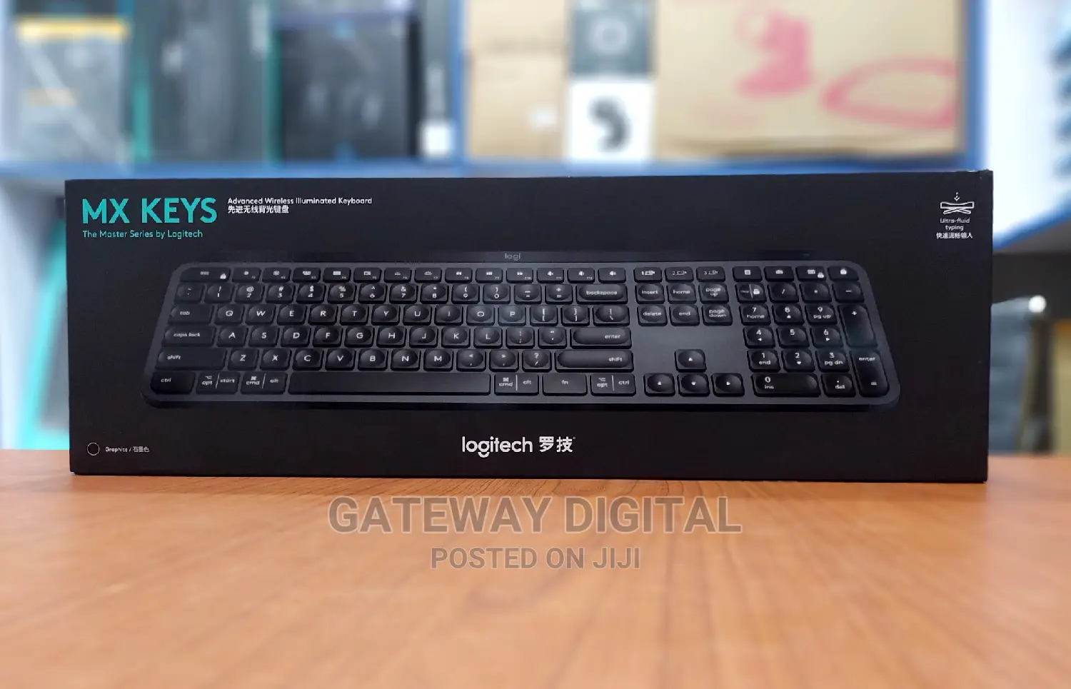 Logitech Mx Keys Advanced Wireless Illuminated Keyboard