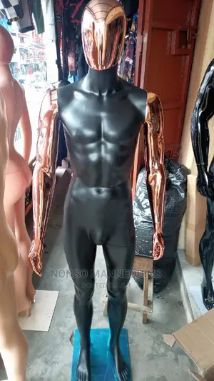 Black Bronze Male Display Mannequins
