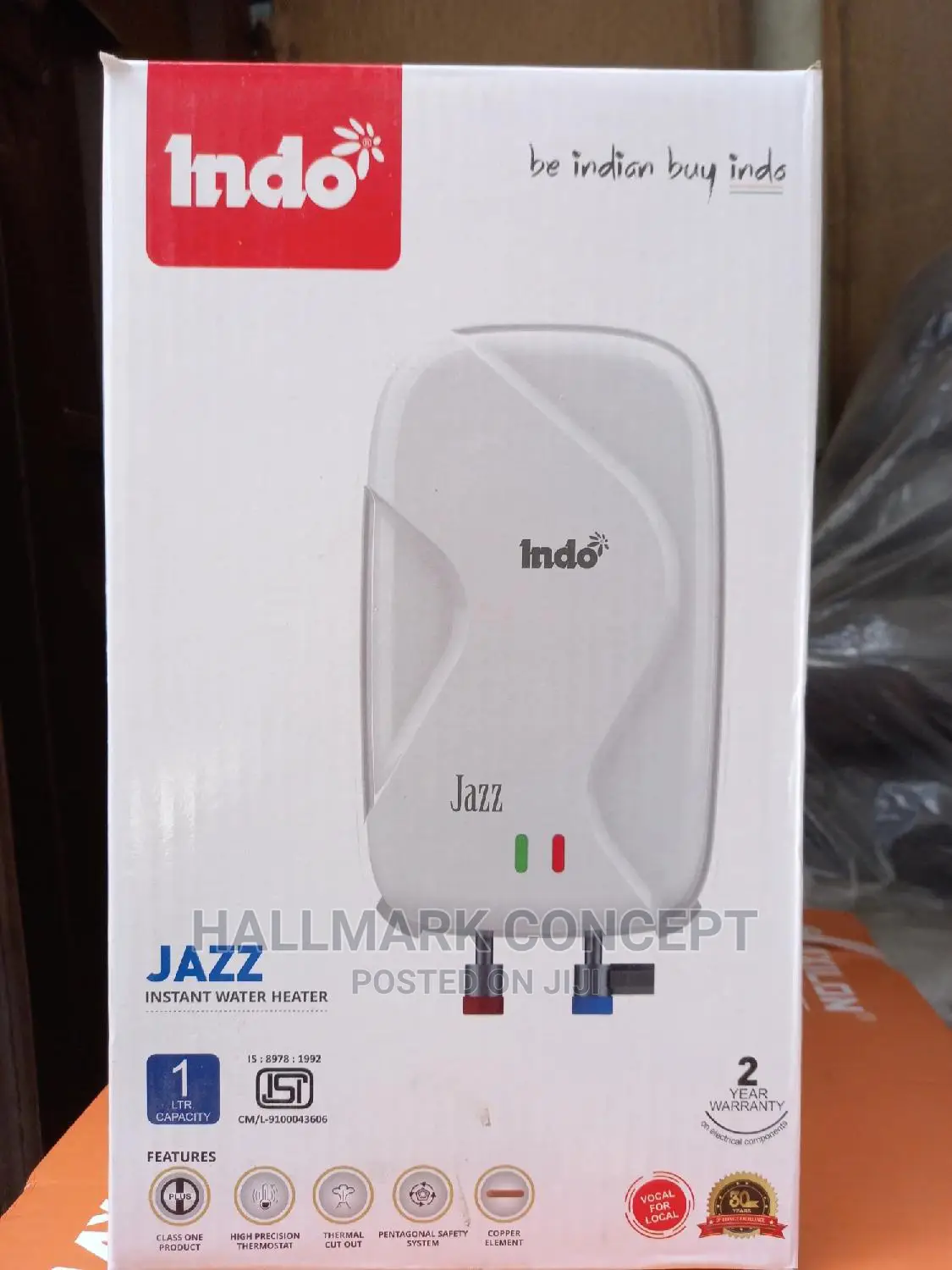 Instant Water Heater.
