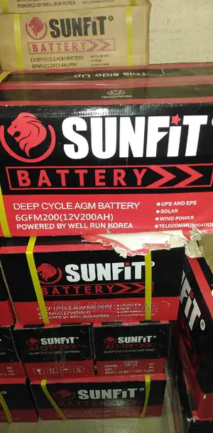 12v 200ah Sunfit Deep Cycle Agm Battery