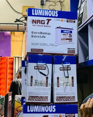 Luminous NRGT Tubular Battery 220ah 12volts