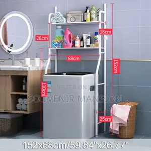 3 Layer Multipurpose Toilet Rack