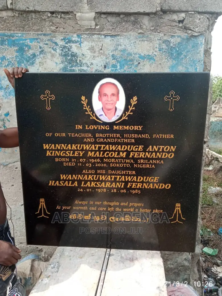Marble Engraving Work