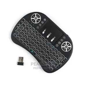 Wireless I8 Mini Keyboard With Backlit Air Mouse Remote