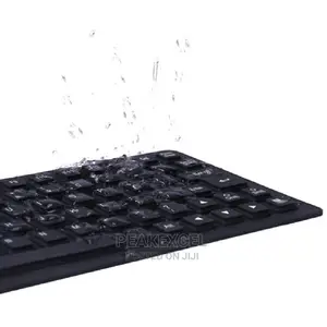 Waterproof Silicone Mini Keyboard Foldable Flexible USB
