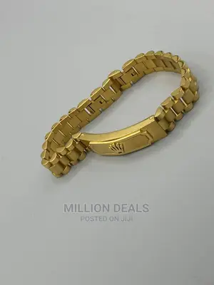 Photo - Men's Stainless Steel Luxury Gold Bracelet