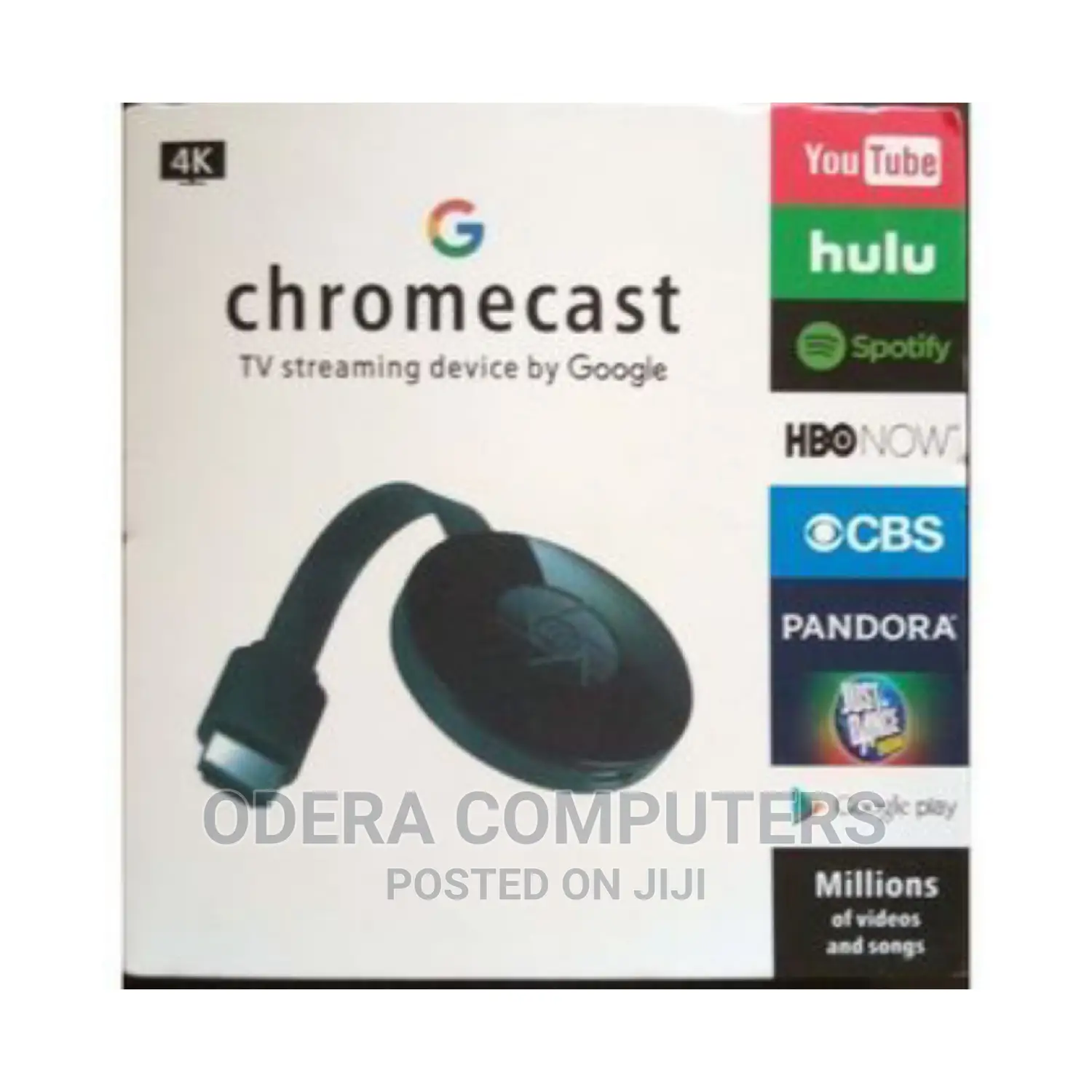 Google Chromecast TV Streaming Device Anycast Wireless