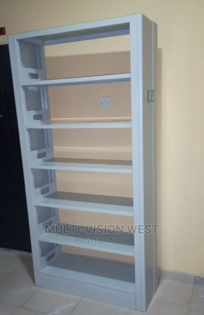 Single Library Shelf Metal