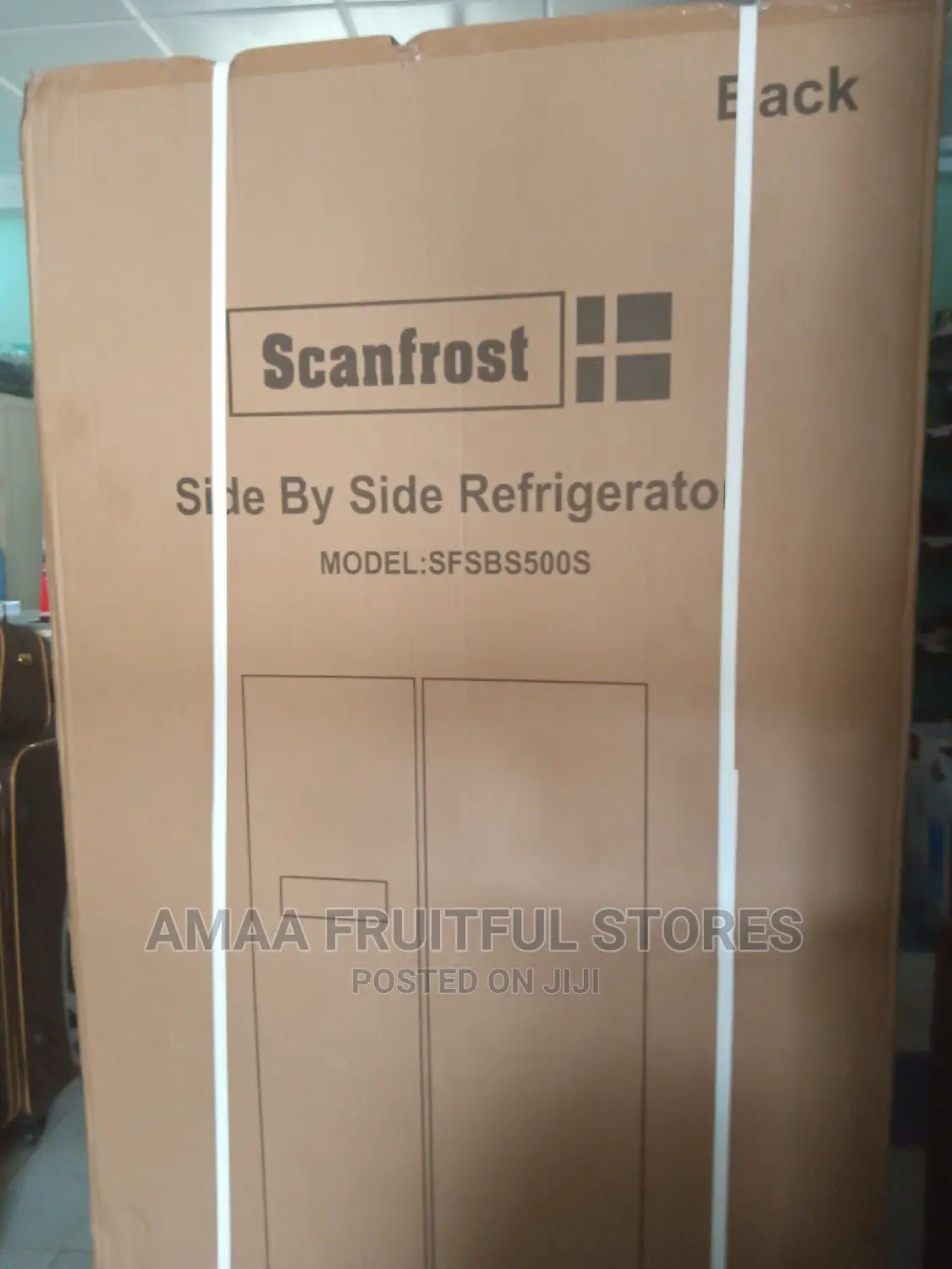 Scanfrost Side by Side Refrigerator