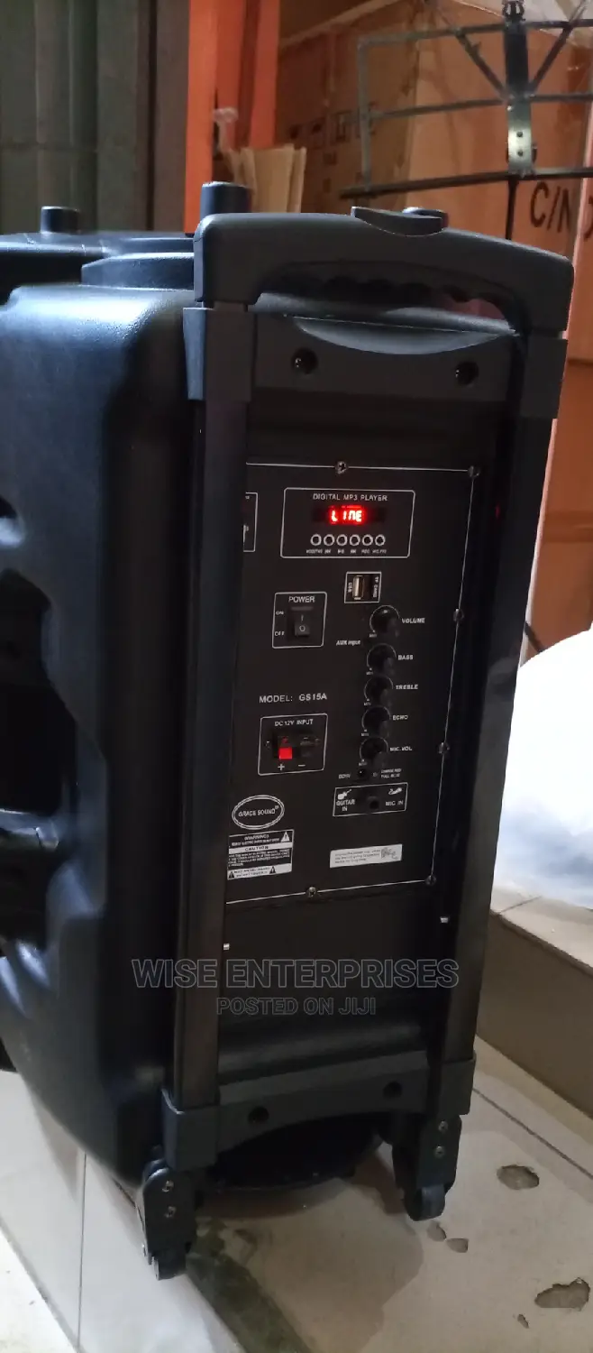 15inch Pa Rechargeable Speaker