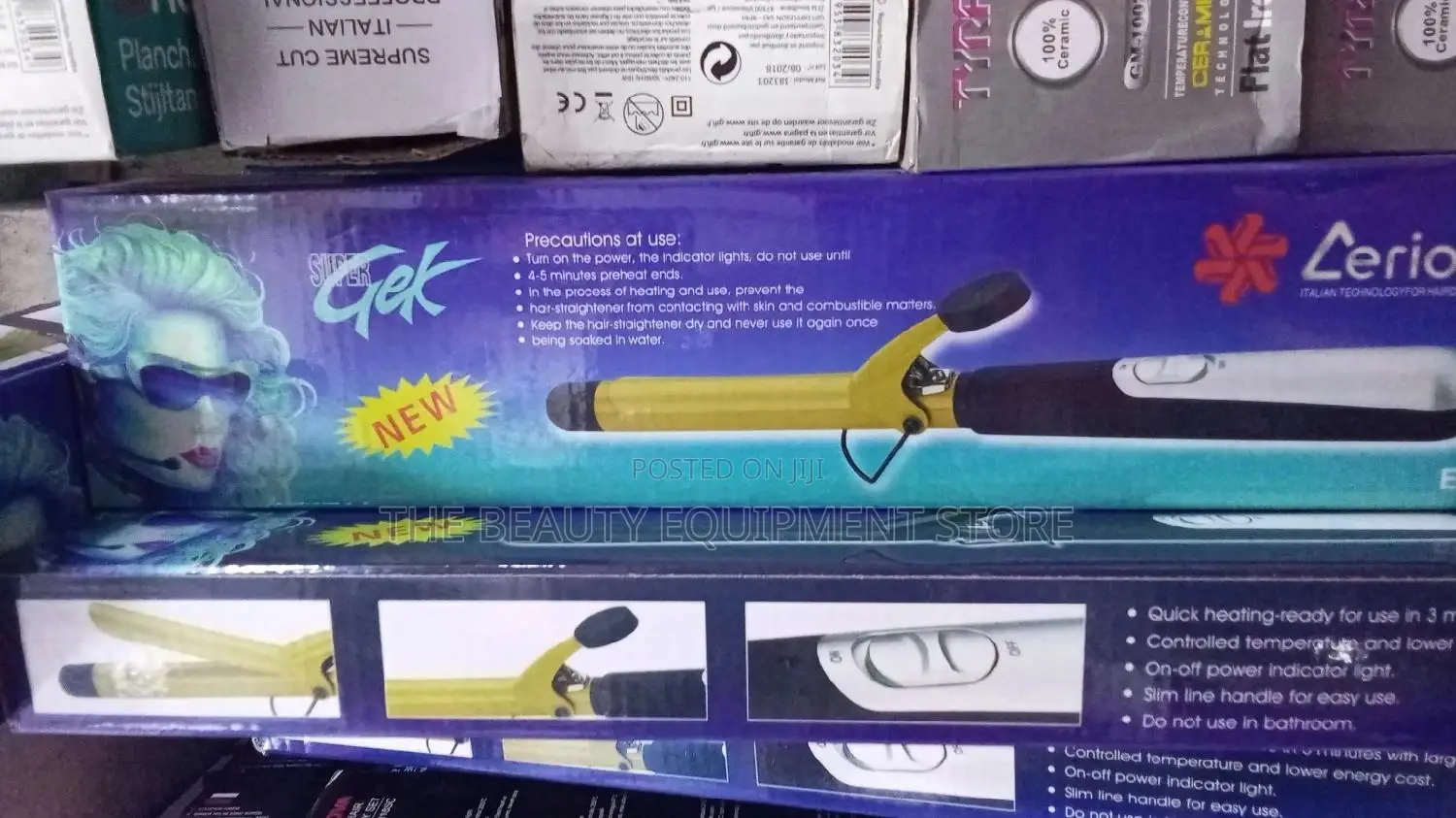 Gek Curling Iron