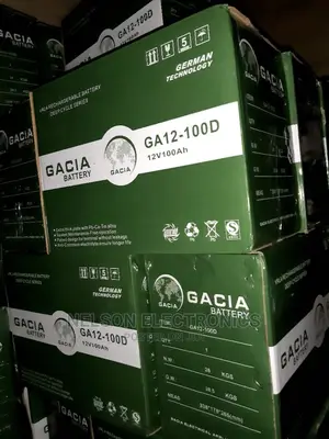 Gacia Solar Battery 100ahs 12v With Warranty