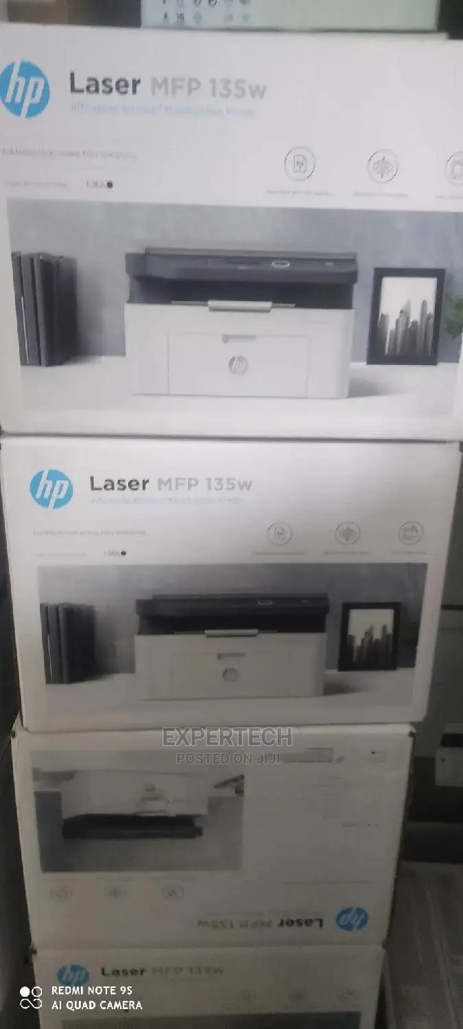Hp Laser 135w Multifunction Printer (4zb83a)
