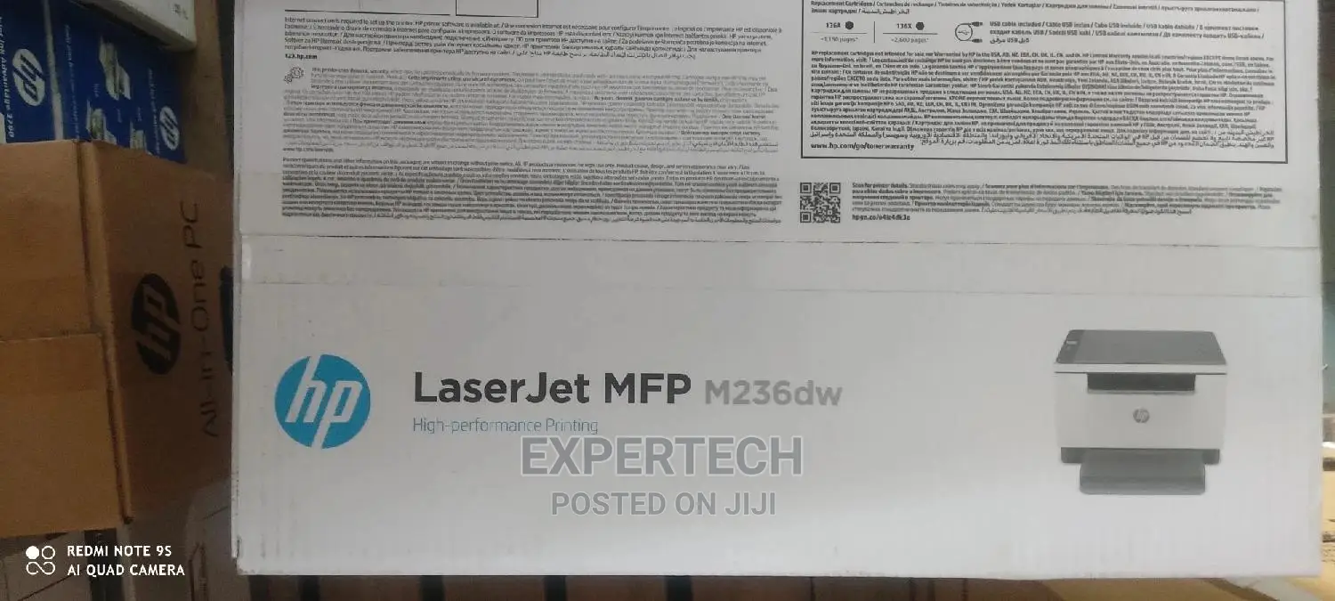 Hp Laserjet M236dw Multifunction Printer (9yf95a)