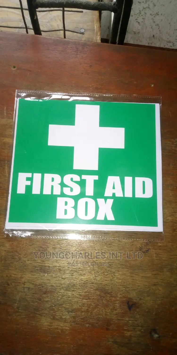 First Aid Signage.