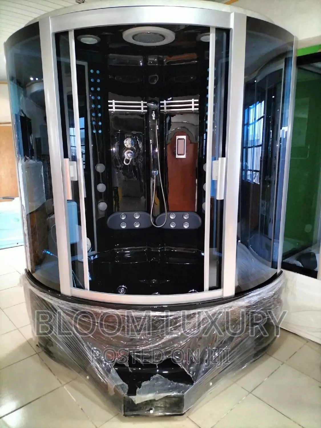 Double Jacuzzi Steam Shower