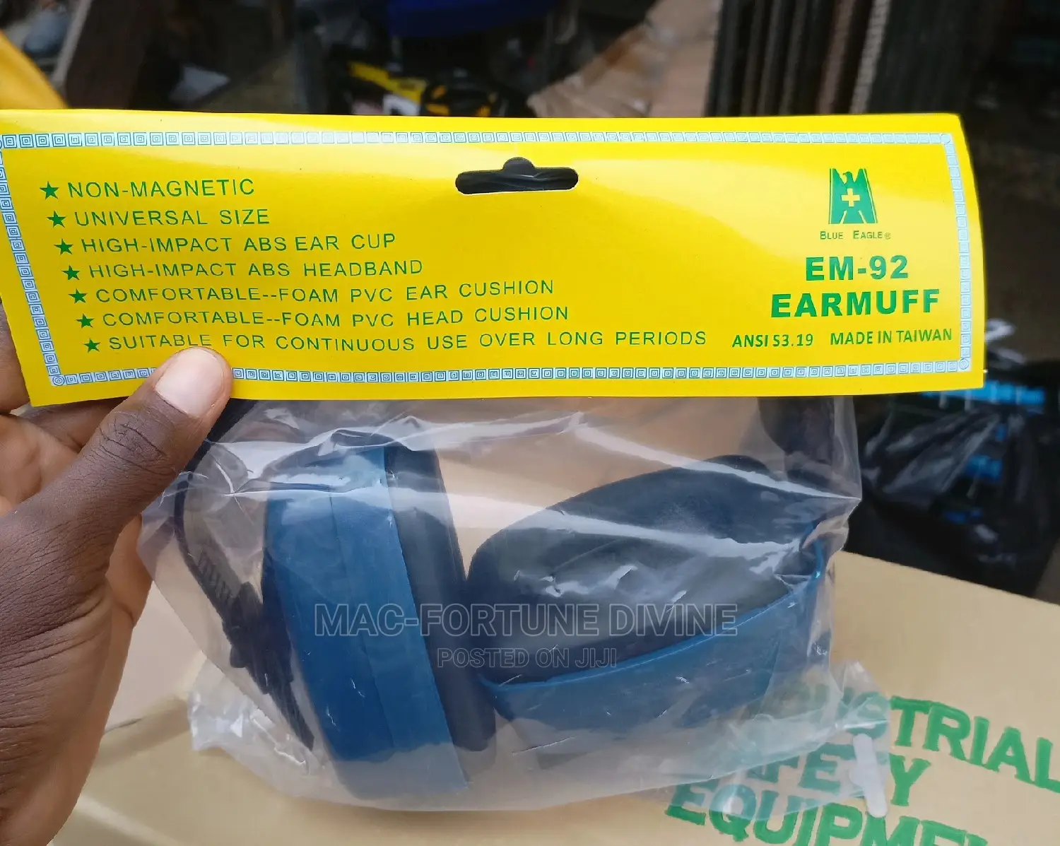 Blue Eagle Safety Ear Muff