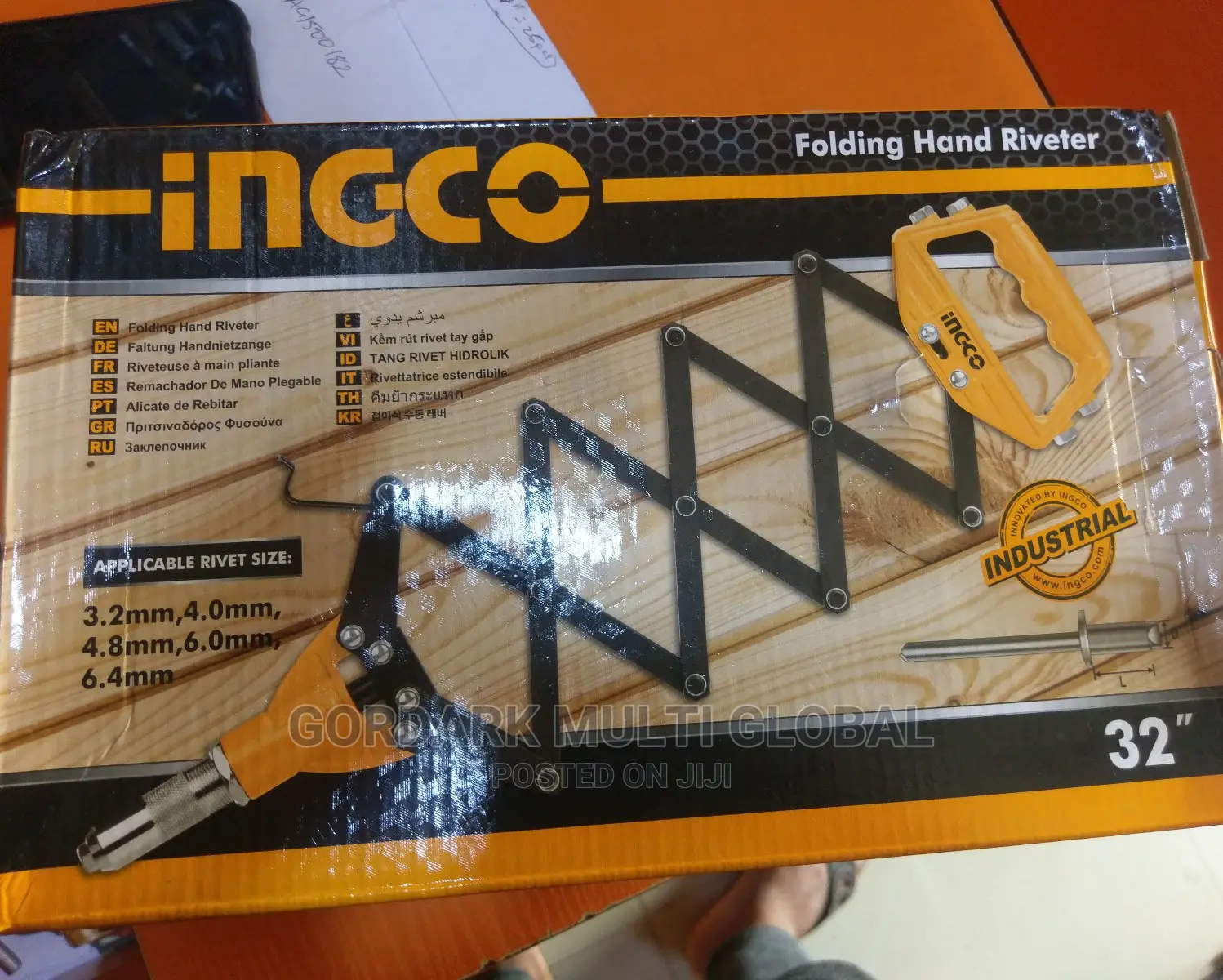32" Folding Hand Riveter
