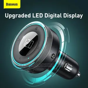 Baseus Led FM Transmitter Modulator Bluetooth 5.0