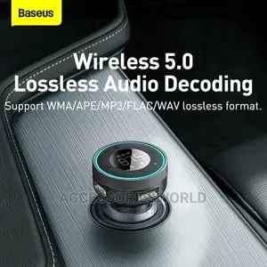 Baseus Led FM Transmitter Modulator Bluetooth 5.0
