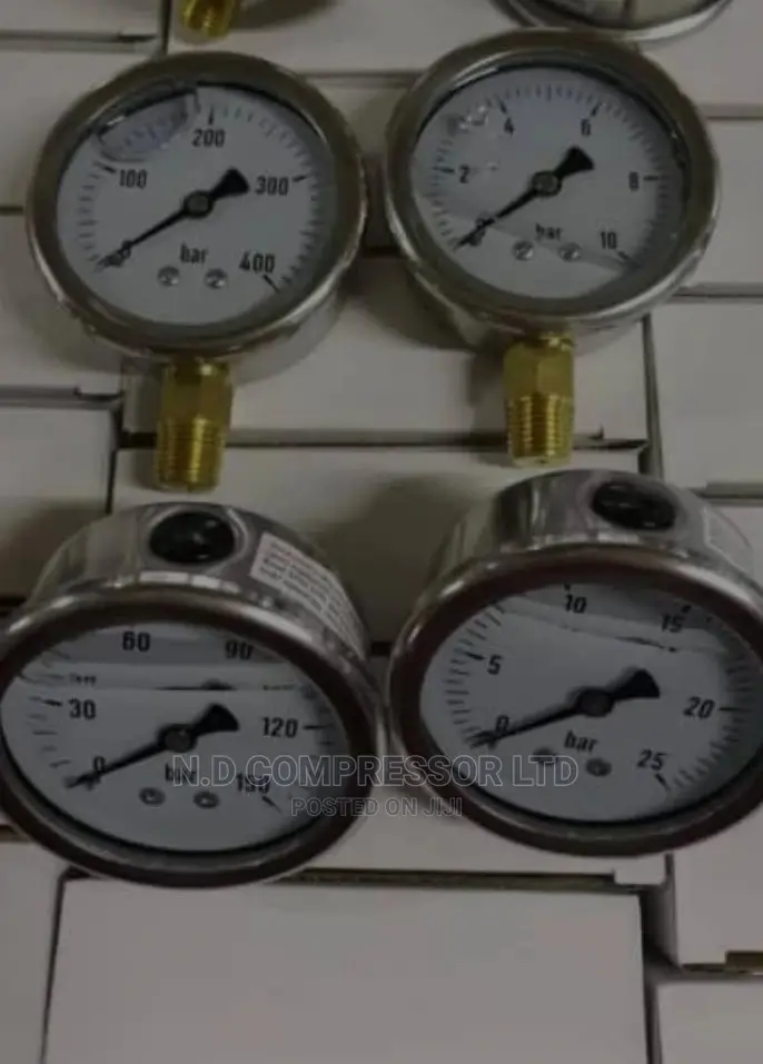4 Inches Pressure Gauge