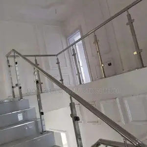 Plane Glass Handrail Sus 304