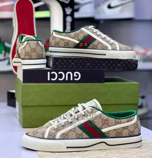 GUCCI TENNIS 1977 Sneaker ‘ BEIGE/EBONY ‘*
