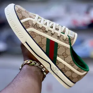 GUCCI TENNIS 1977 Sneaker ‘ BEIGE/EBONY ‘*