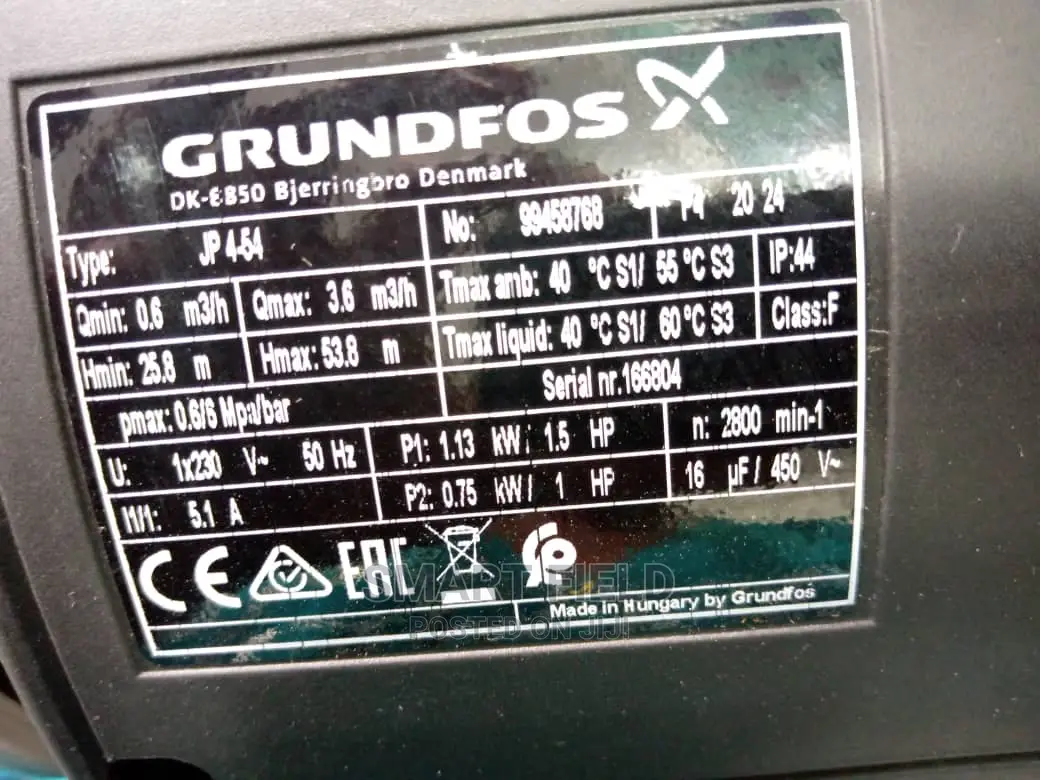 Gurndfos Stainless Steel Pump