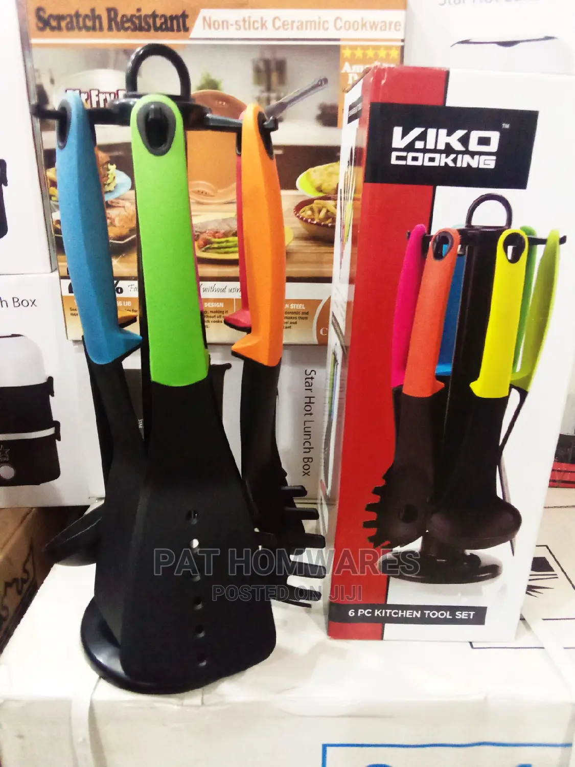 Non Stick Set of Kitchen Spoons