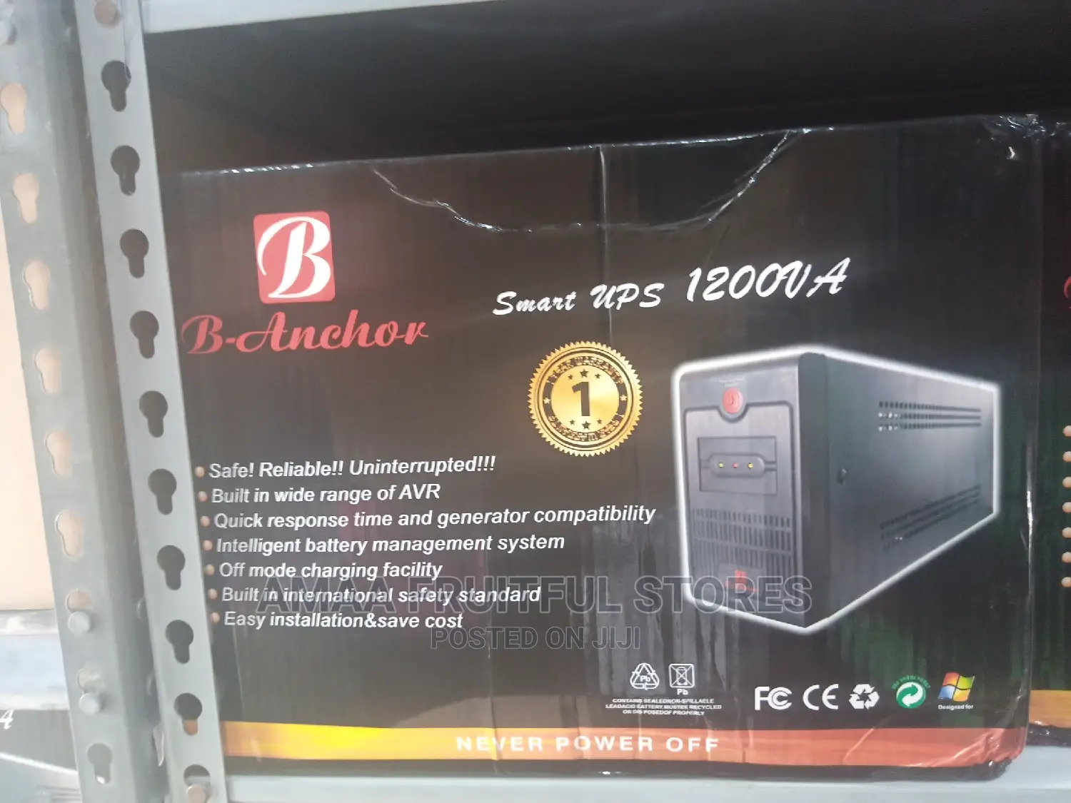 B-Anchor 1.2kva Ups