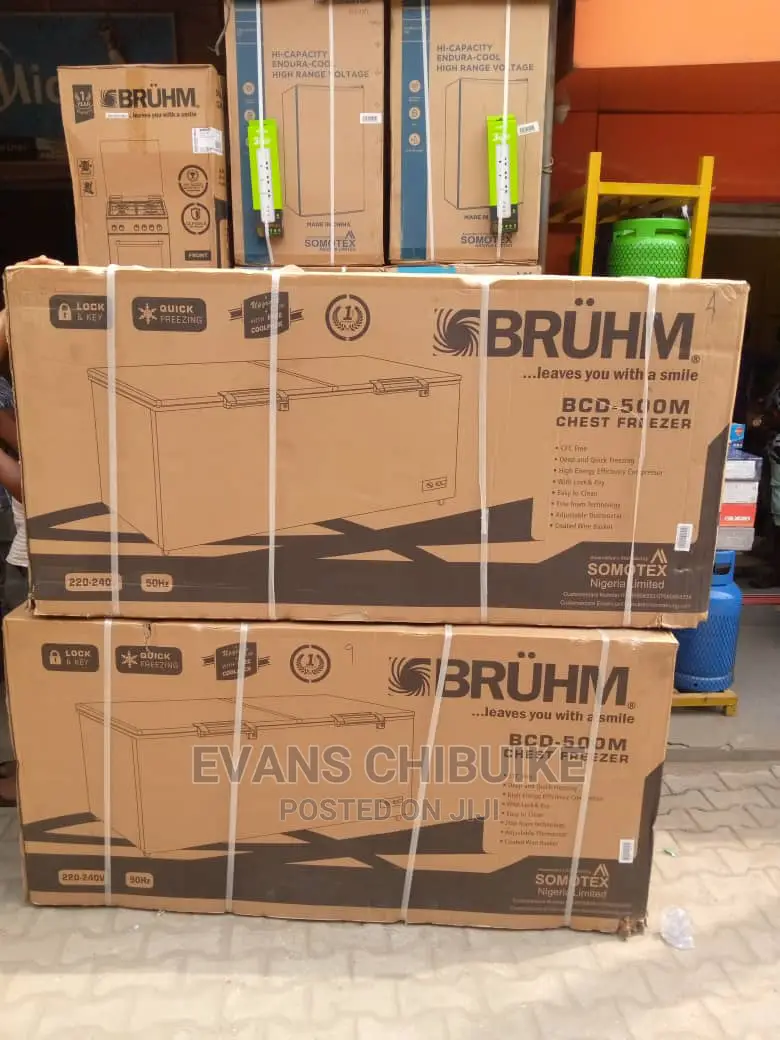 Brand New Bruhm Double Door Freezer