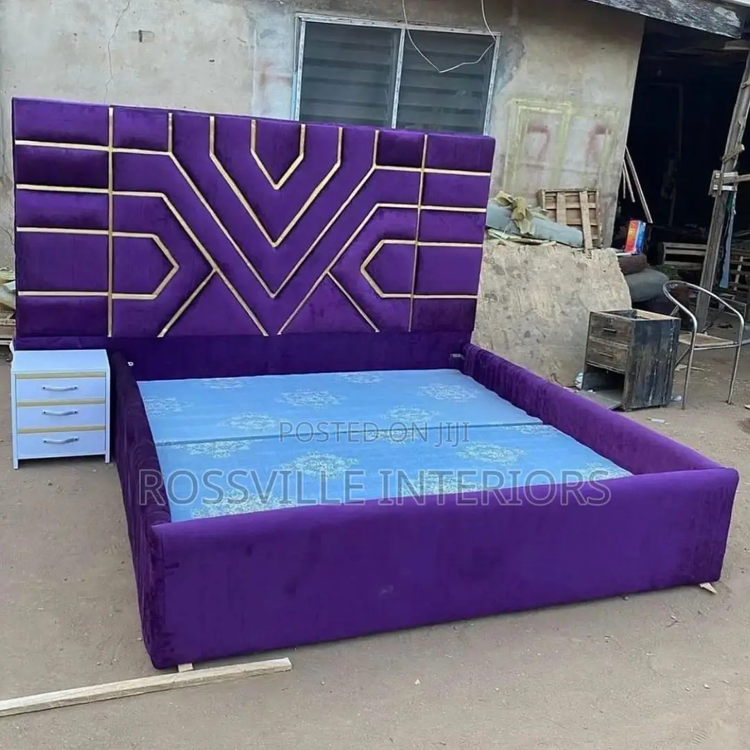 6 by 6ft Padded Bedframe