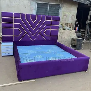 6 by 6ft Padded Bedframe
